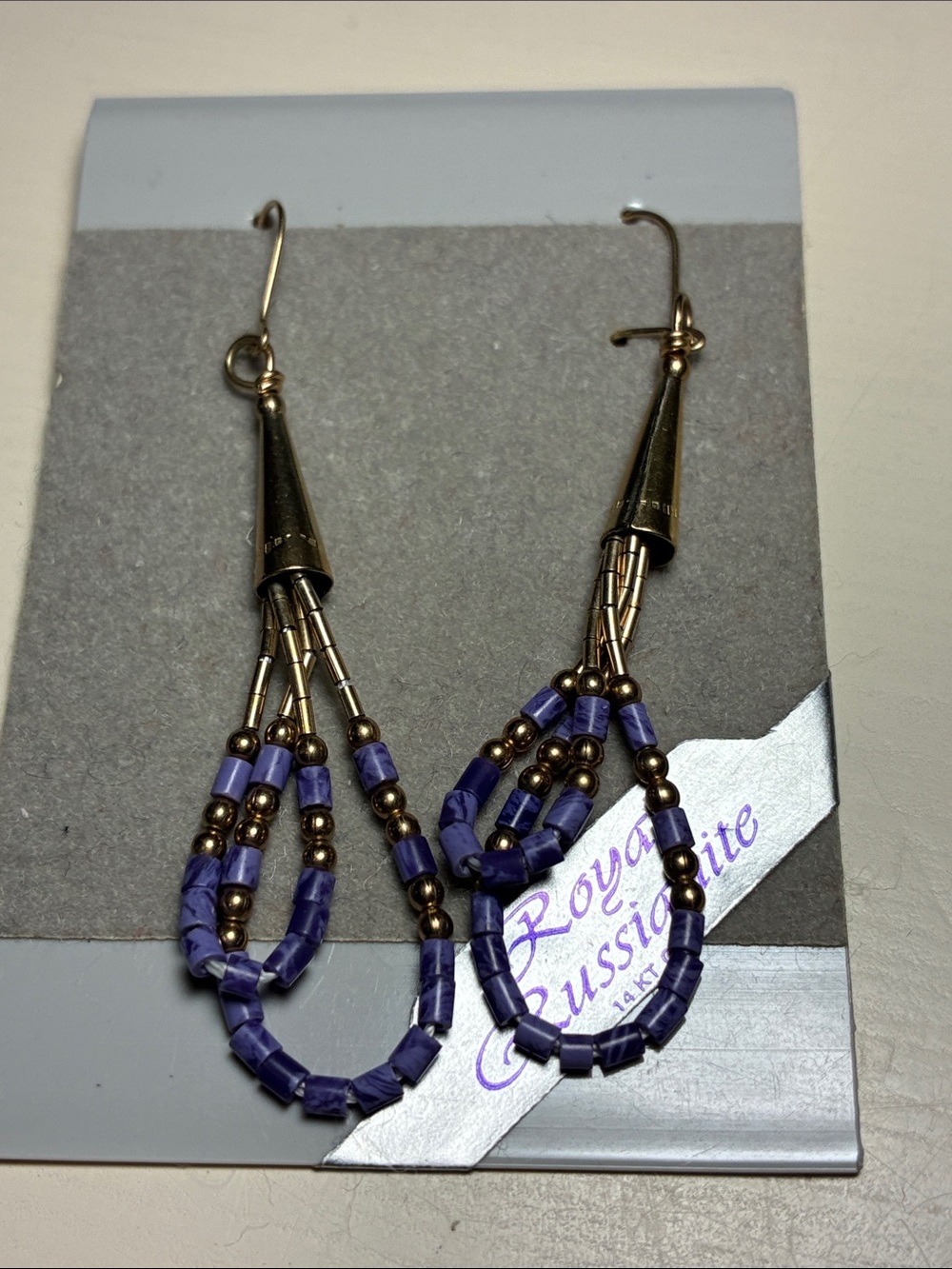 Gold Dangle earrings